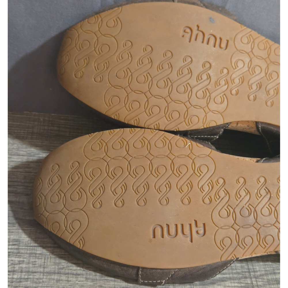 Ahnu Karma Latitude Cross Strap Adjustable Shoes Women Size 8.5 Brown - Picture 5 of 10